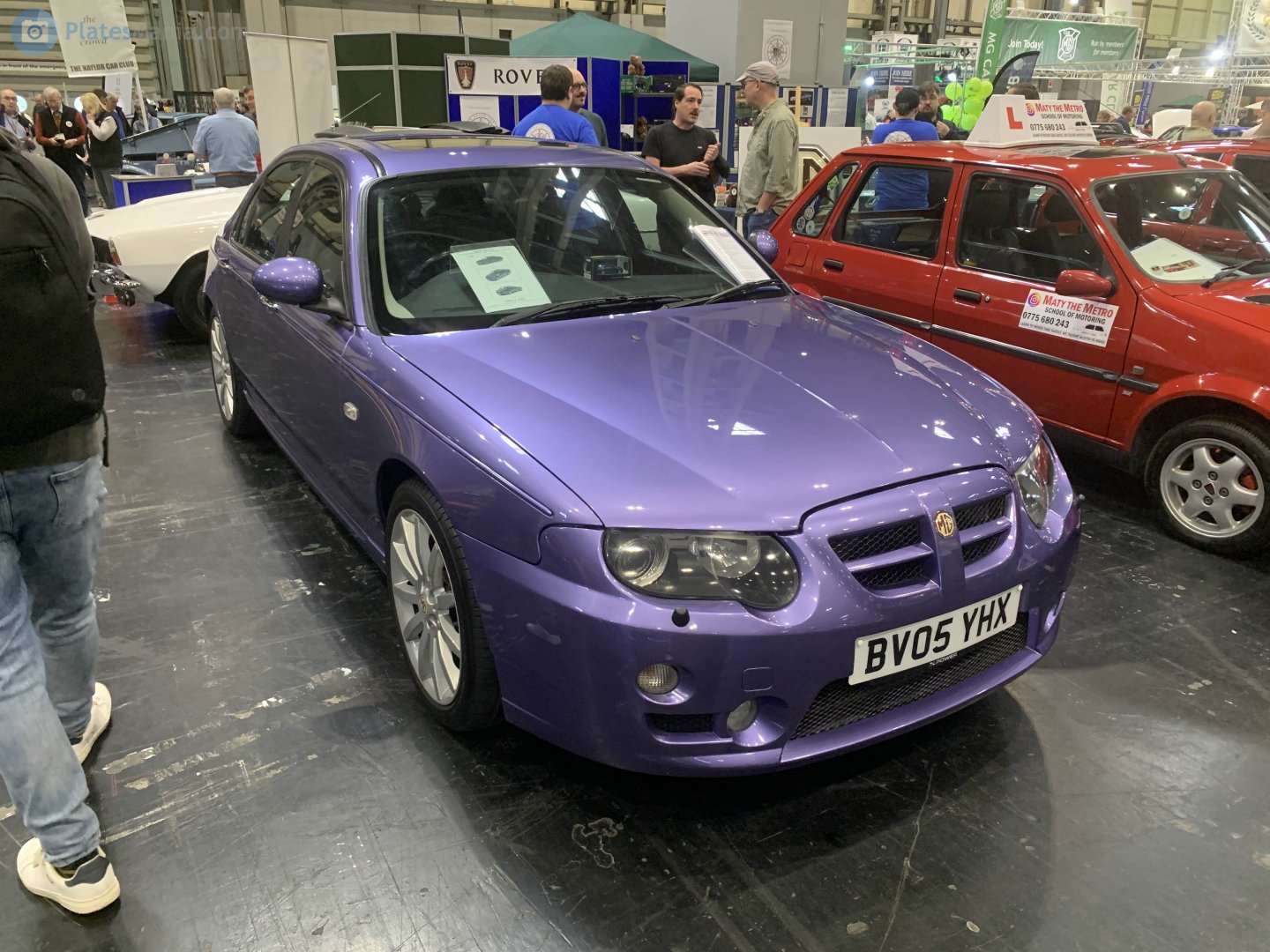 BV05YHX, MG ZT 1st gen (X10), 2001–2005