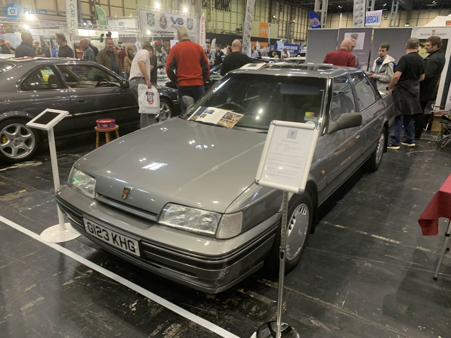 G123KHG, Rover 800-Series 1st gen Sedan (XS), facelift, 1991–1999