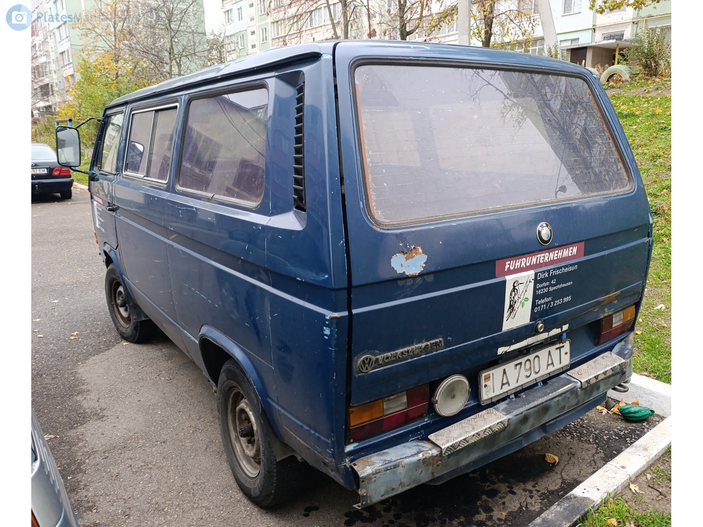 A 790 AT, Volkswagen Transporter 3rd gen Van (T3), 1979–1992