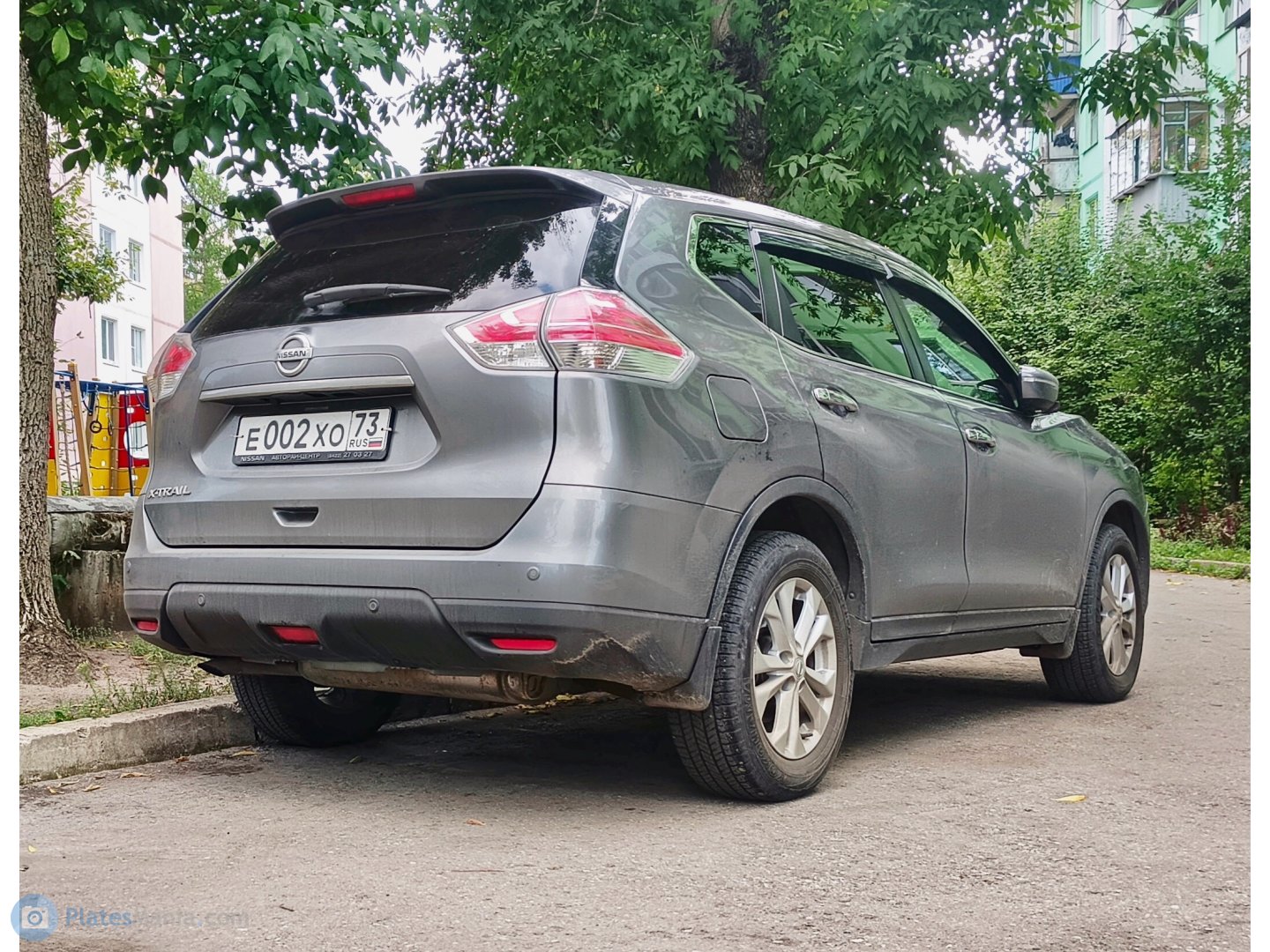 е 002 хо 73, Nissan X-Trail 3rd gen (T32), 2013–2018