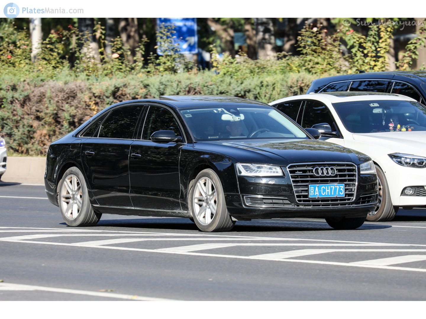 京A·CH773, Audi A8 3rd gen (D4/4H), facelift, 2013–2018