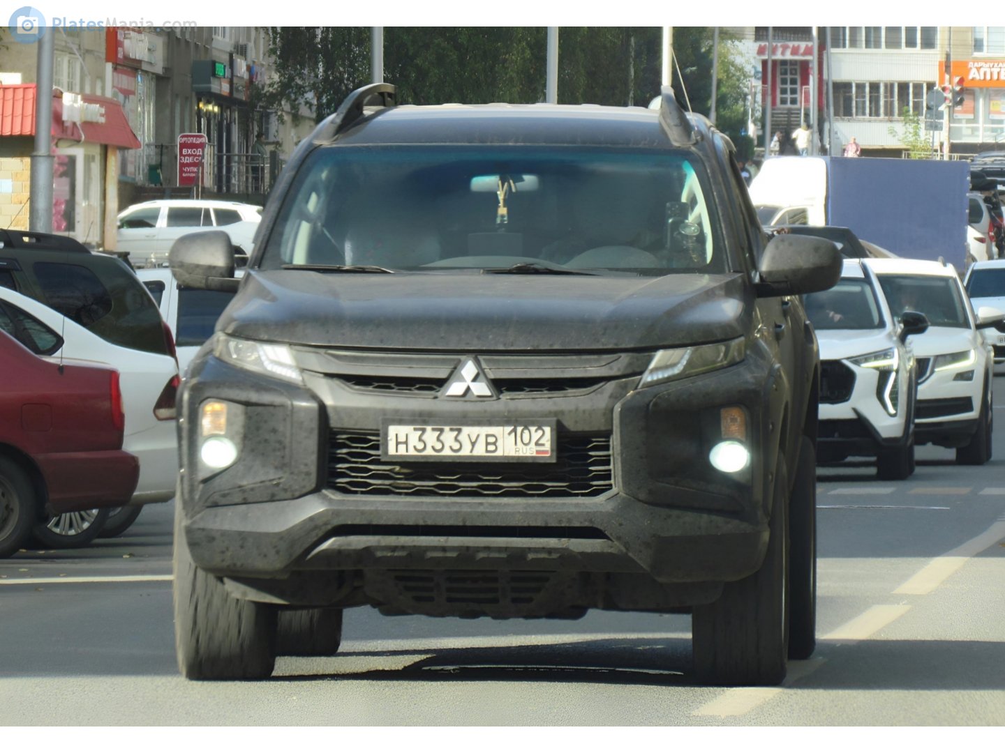 н 333 ув 102, Mitsubishi L200 5th gen (KJ/KK/KL), facelift, 2019–2023 (–present for LATAM-market)