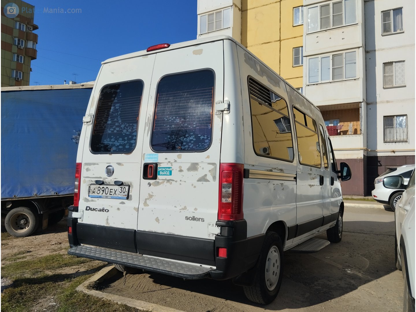 а 890 ех 30, FIAT Ducato 2nd gen (244), facelift, 2001–2006 (–2016 for others)