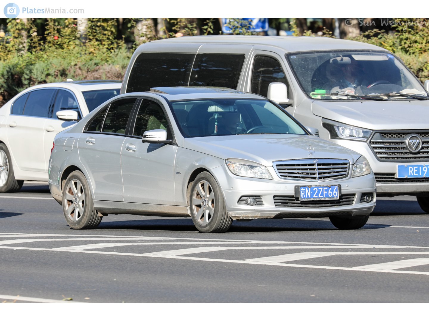 京N·2ZF66, Mercedes-Benz C-Klasse 3rd gen Sedan (W204), 2007–2015
