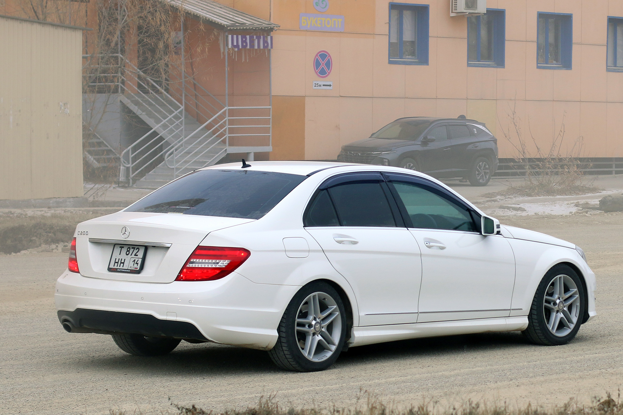 т 872 нн 14, Mercedes-Benz C-Klasse 3rd gen Sedan (W204), 2007–2015