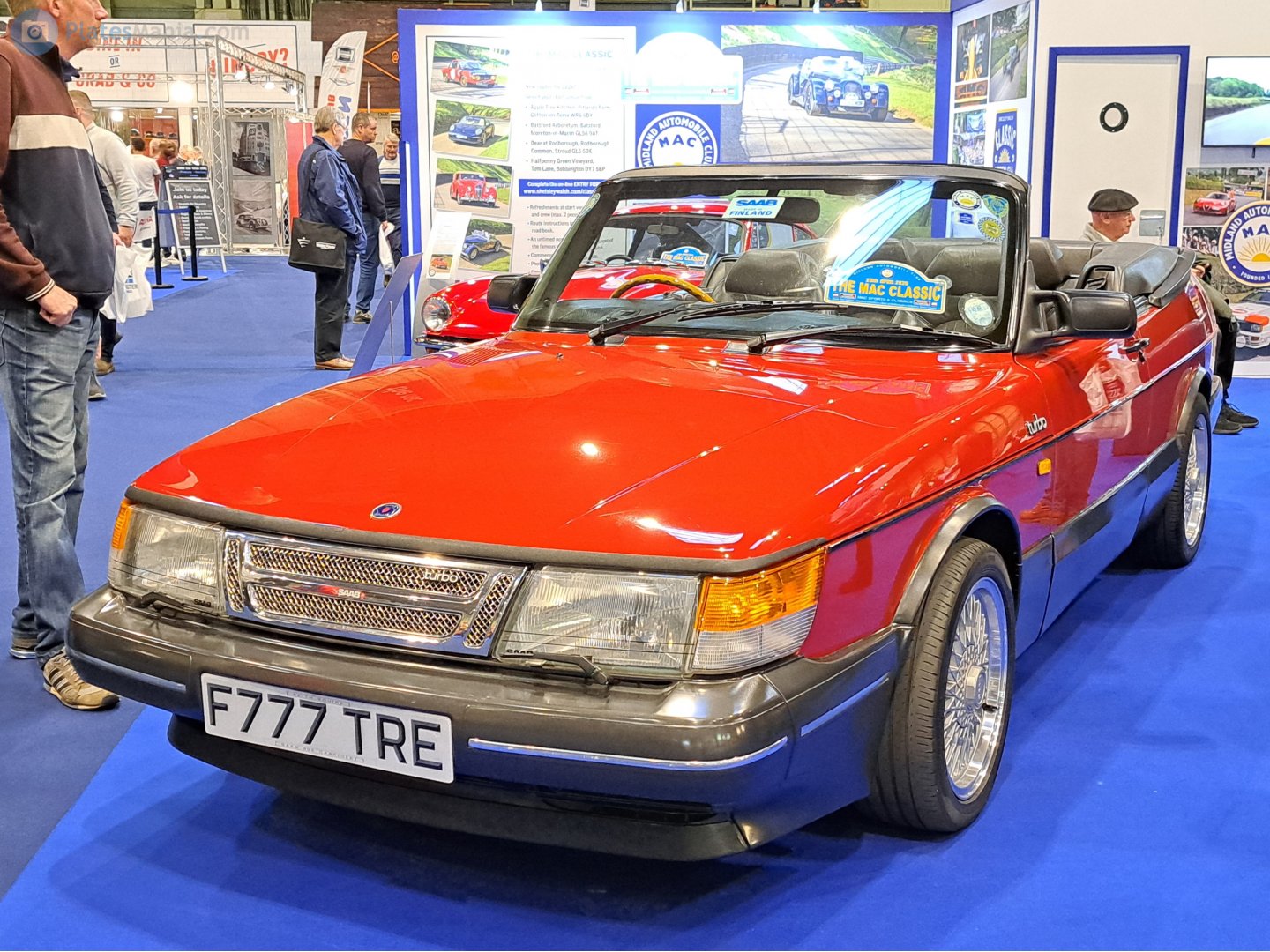 F777TRE, SAAB 900 1st gen Convertible, 1986–1993