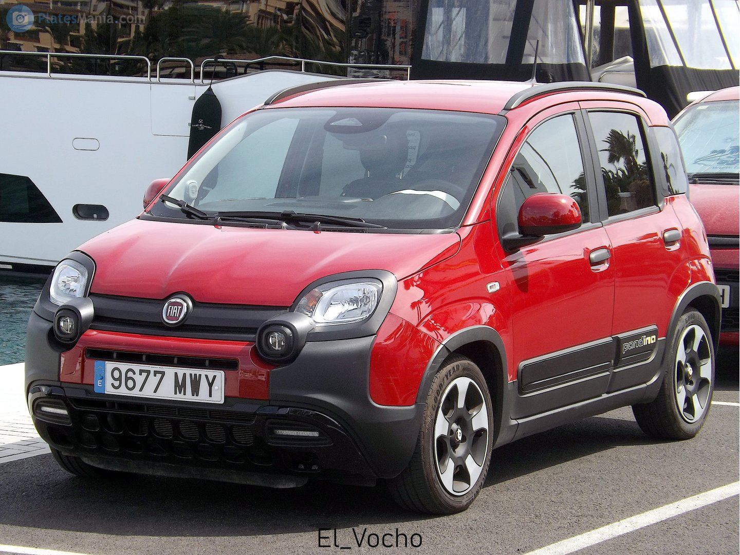 9677 MWY, FIAT Panda 3rd gen Cross (319), 2014–