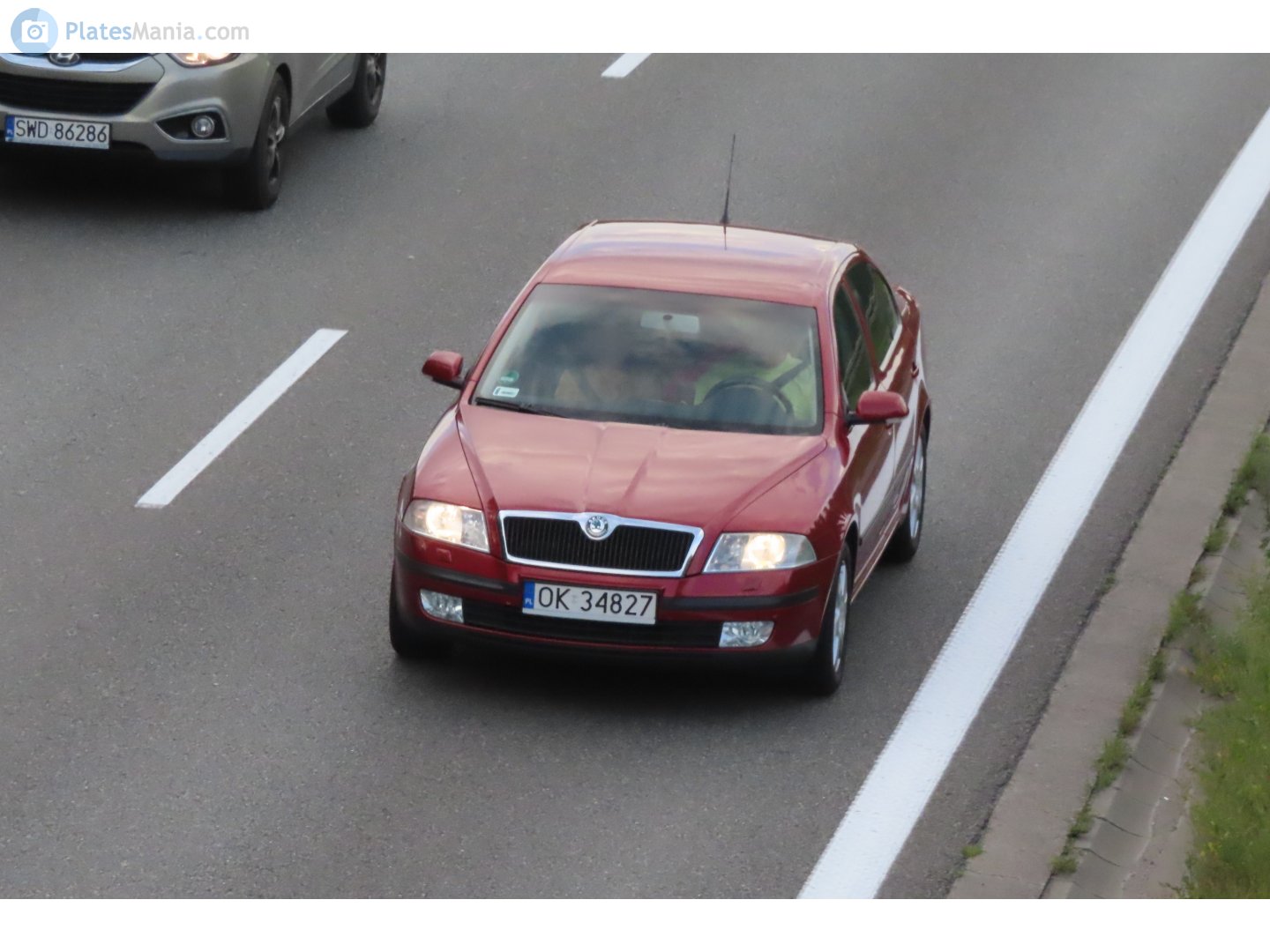 OK 34827, Skoda Octavia 2nd gen Liftback (A5/1Z3), 2004–2008 (2010–2012 Tour)