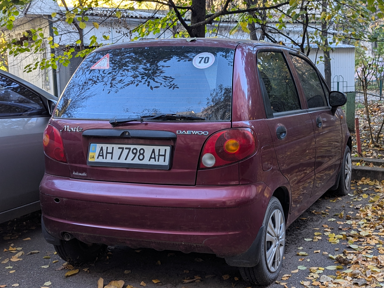 AH 7798 AH, Daewoo Matiz 2nd gen (M250), facelift, 2007­–2011