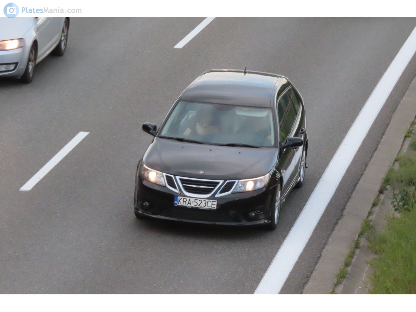 KRA 523CE, SAAB 9-3 2nd gen SportCombi Wagon (YS3F), facelift, 2007–2012