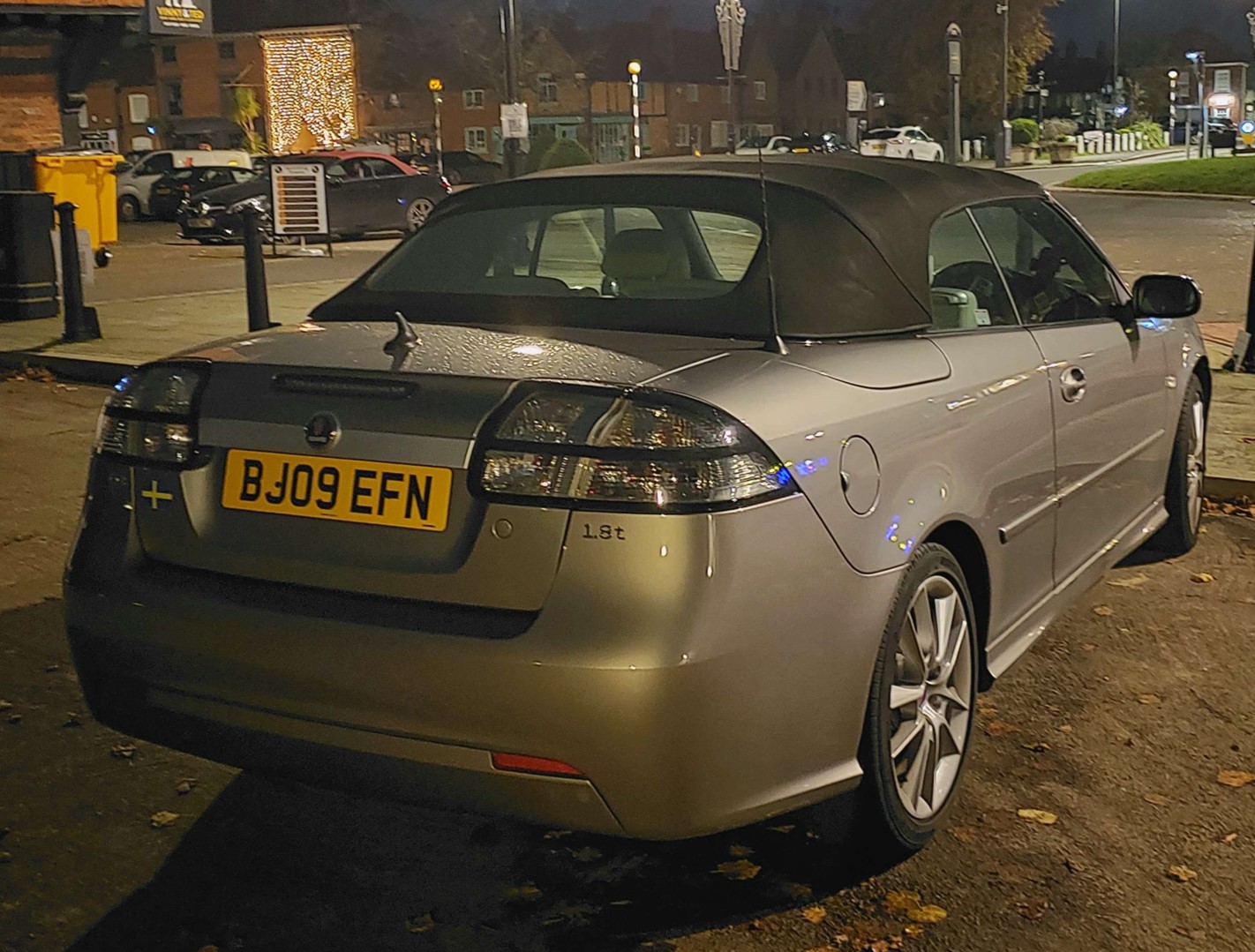 BJ09EFN, SAAB 9-3 2nd gen Convertible (YS3F), facelift, 2007–2012