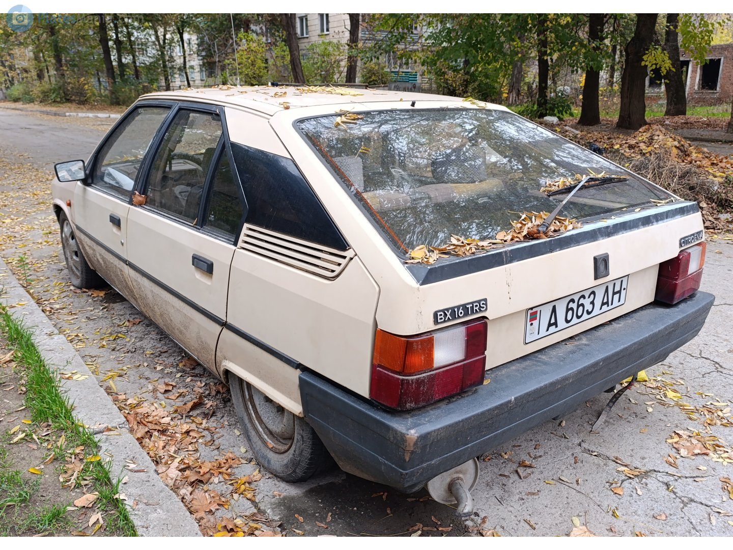 A 663 AH, Citroёn BX 1st gen Hatch (XB), 1982–1993