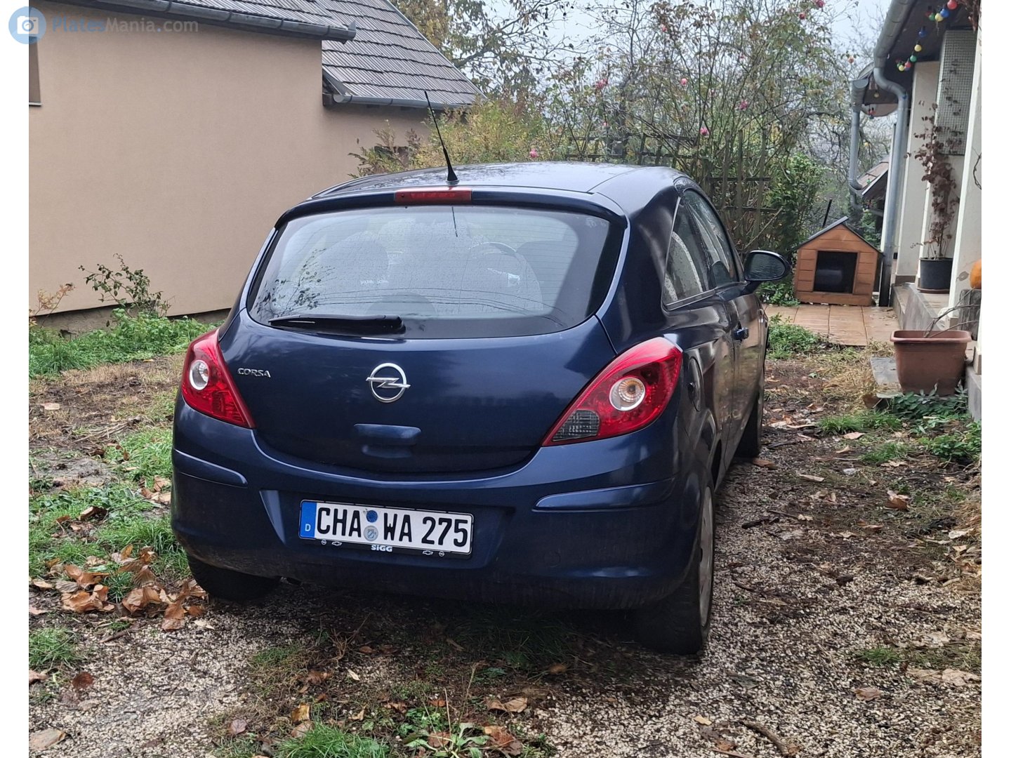 CHA WA 275, Opel Corsa 4th gen 3-door Hatch (D; S07), 2006–2015