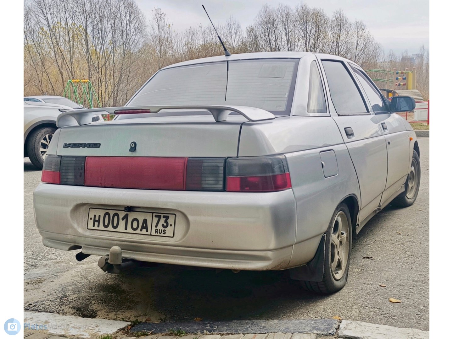 н 001 оа 73, Lada (VAZ) 2110 2110 Sedan, 1995–2007 (–2014 for others)