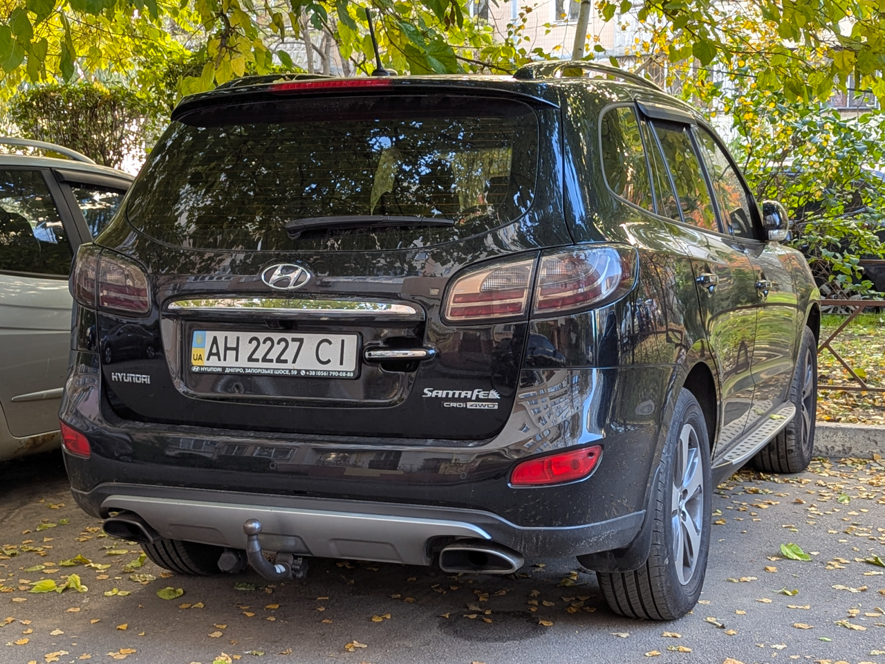 AH 2227 CI, Hyundai Santa Fe 2nd gen (CM), facelift, 2009–2012