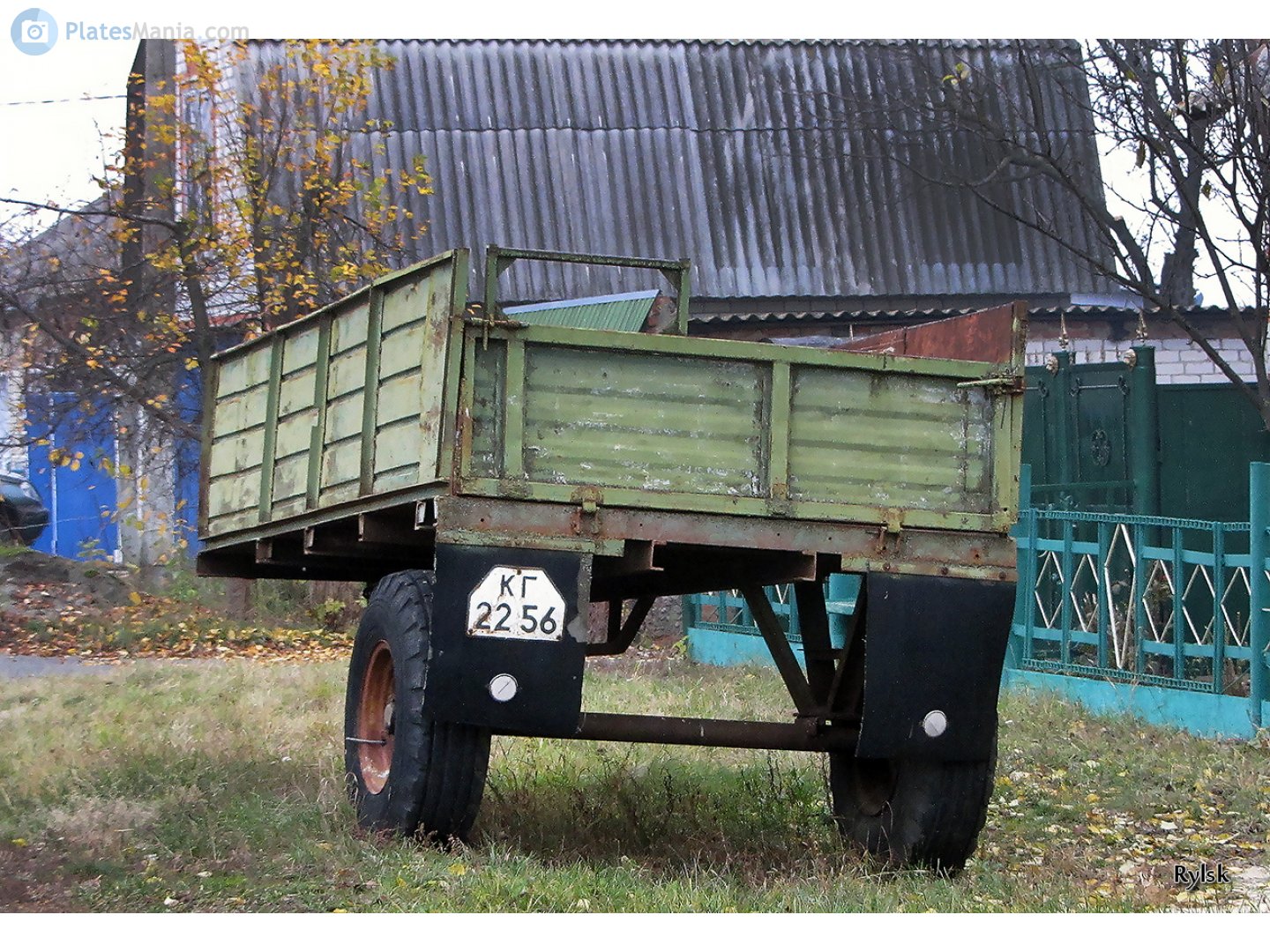 КГ 2256, Trailers for special vehicles (1977) 