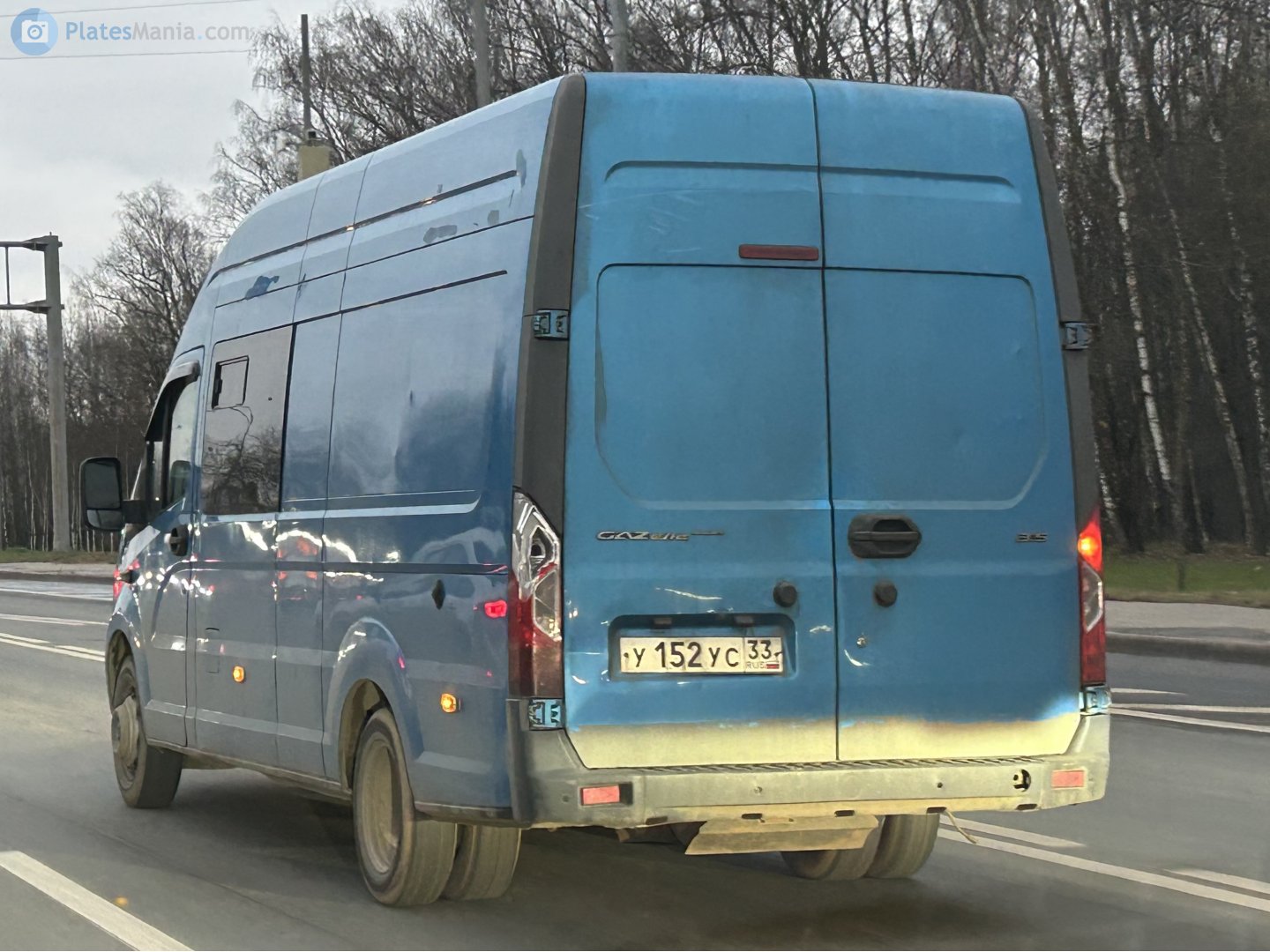 у 152 ус 33, GAZ ГАЗель Next Van (A31, A32, C45, C46), 2015–