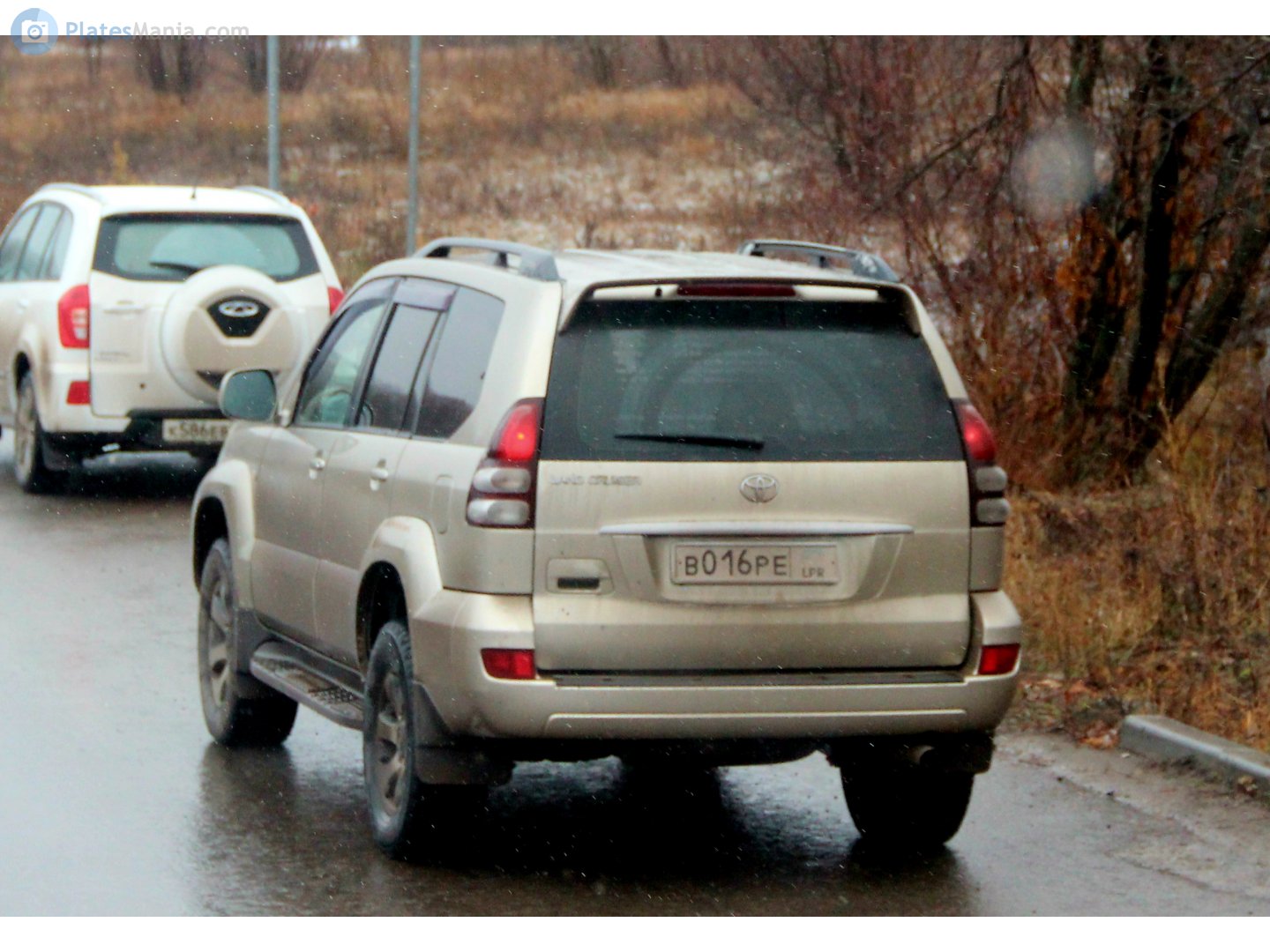 в 016 ре, Toyota Land Cruiser Prado 3rd gen 5-door SUV (J120), 2002–2009