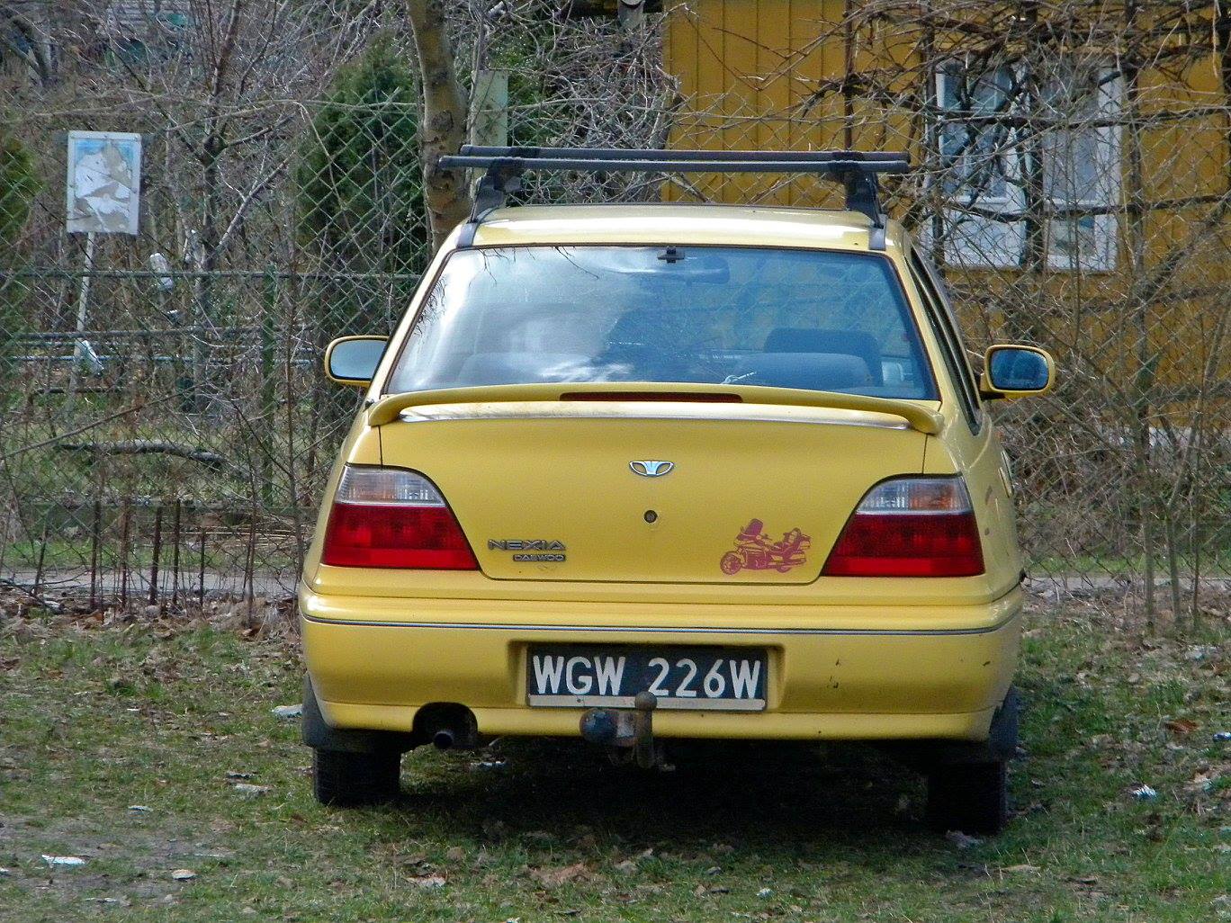 WGW 226W, Daewoo Nexia 1st gen Sedan (T-body), 1995–1997 (–2008 for CIS-market)
