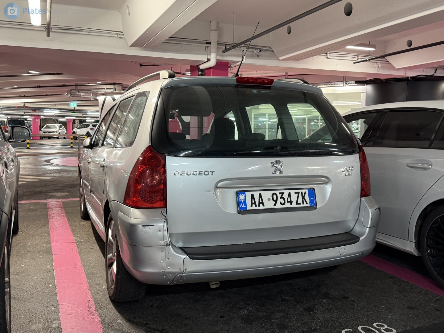 AA 934 ZK, Peugeot 307 1st gen Break/SW (T5/T6), 2002–2008 (–2011 for LATAM-market)