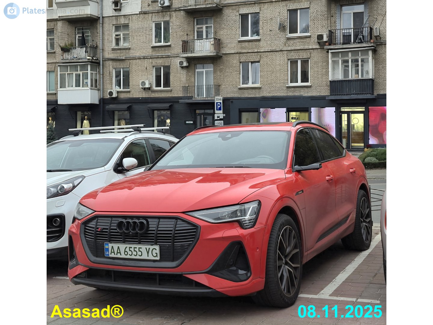 AA 6555 YG, Audi e-tron 1st gen Sportback (GEA), 2020–2022