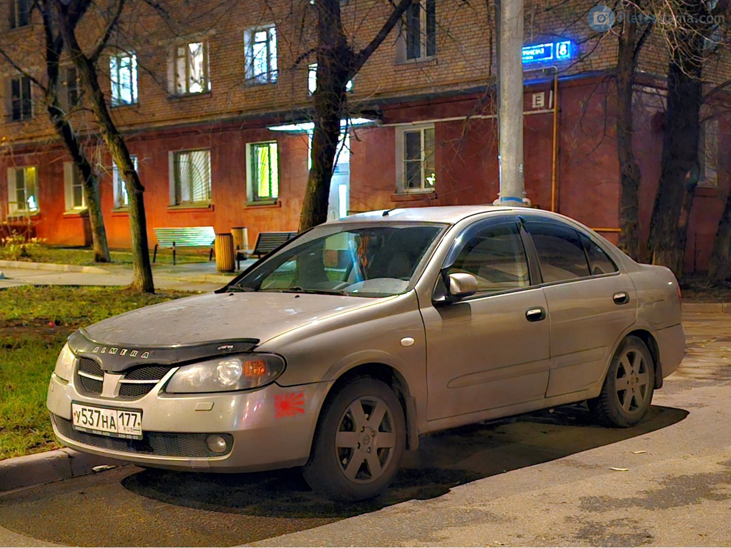 у 537 на 177, Nissan Almera 2nd gen Sedan (N16), 2000–2008