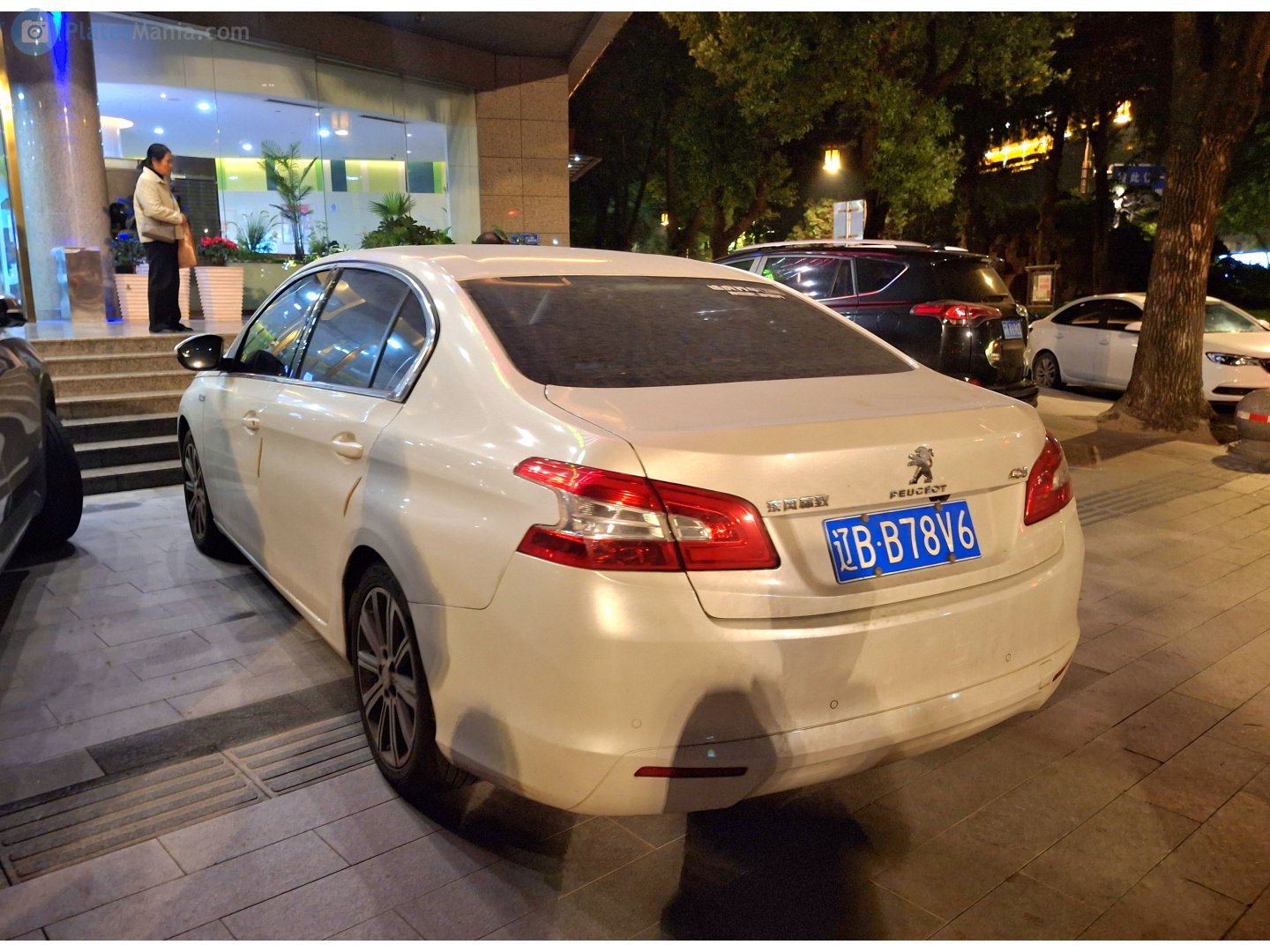 辽B·B78V6, Peugeot 408 2nd gen Sedan  (T9; CN-market), 1st facelift, 2018–2022