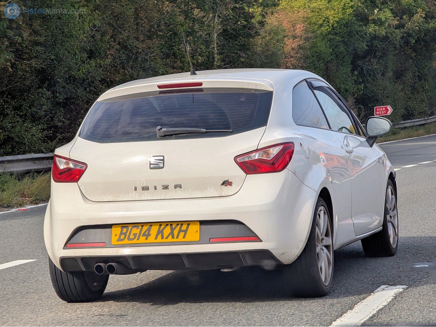 BG14KXH, SEAT Ibiza 4th gen SC 3-door Hatch (6J), 2008–2017