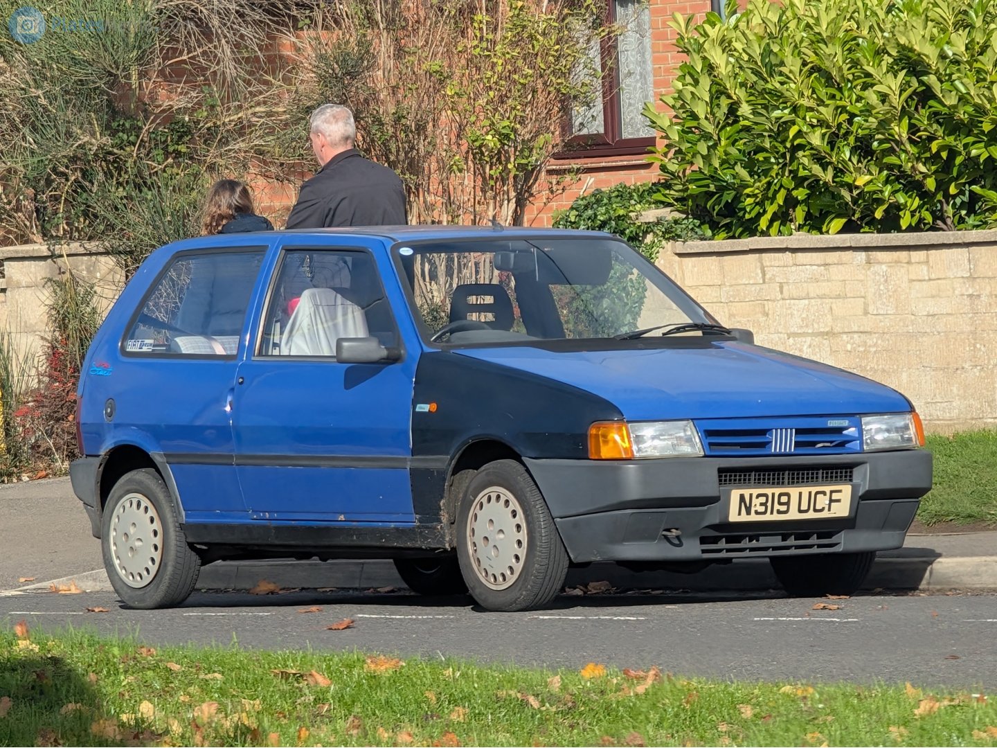 N319UCF, FIAT Uno 1st gen 3-door Hatch (146), facelift, 1989–1995 (–2003 for others)