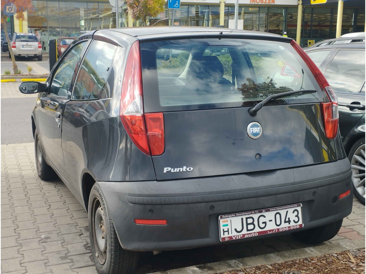 JBG-043, FIAT Punto 2nd gen (Classic) 3-door Hatch (188), facelift, 2003–2010