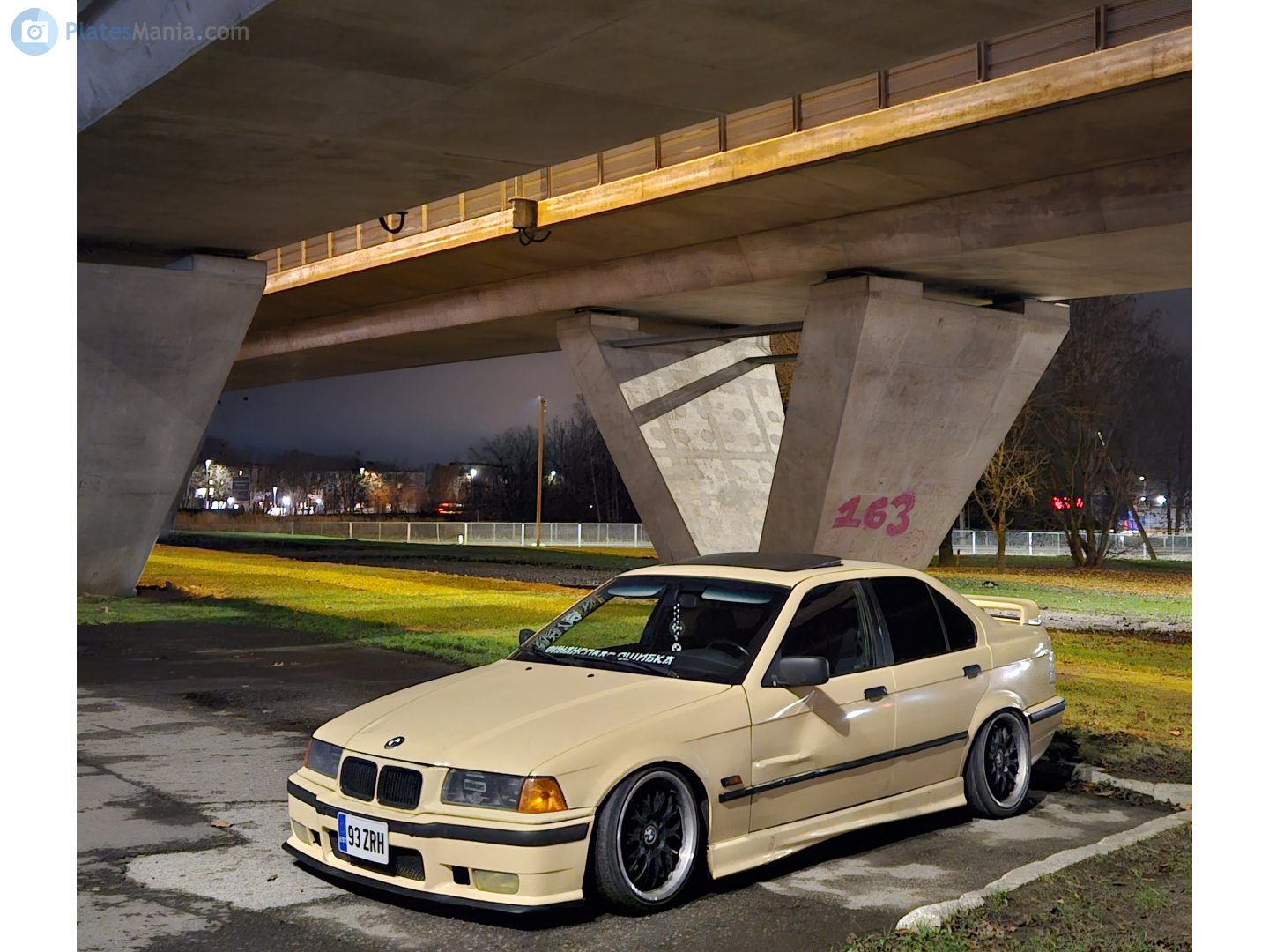 93 ZRH, BMW 3 Series 3rd gen Sedan (E36), 1990–1998
