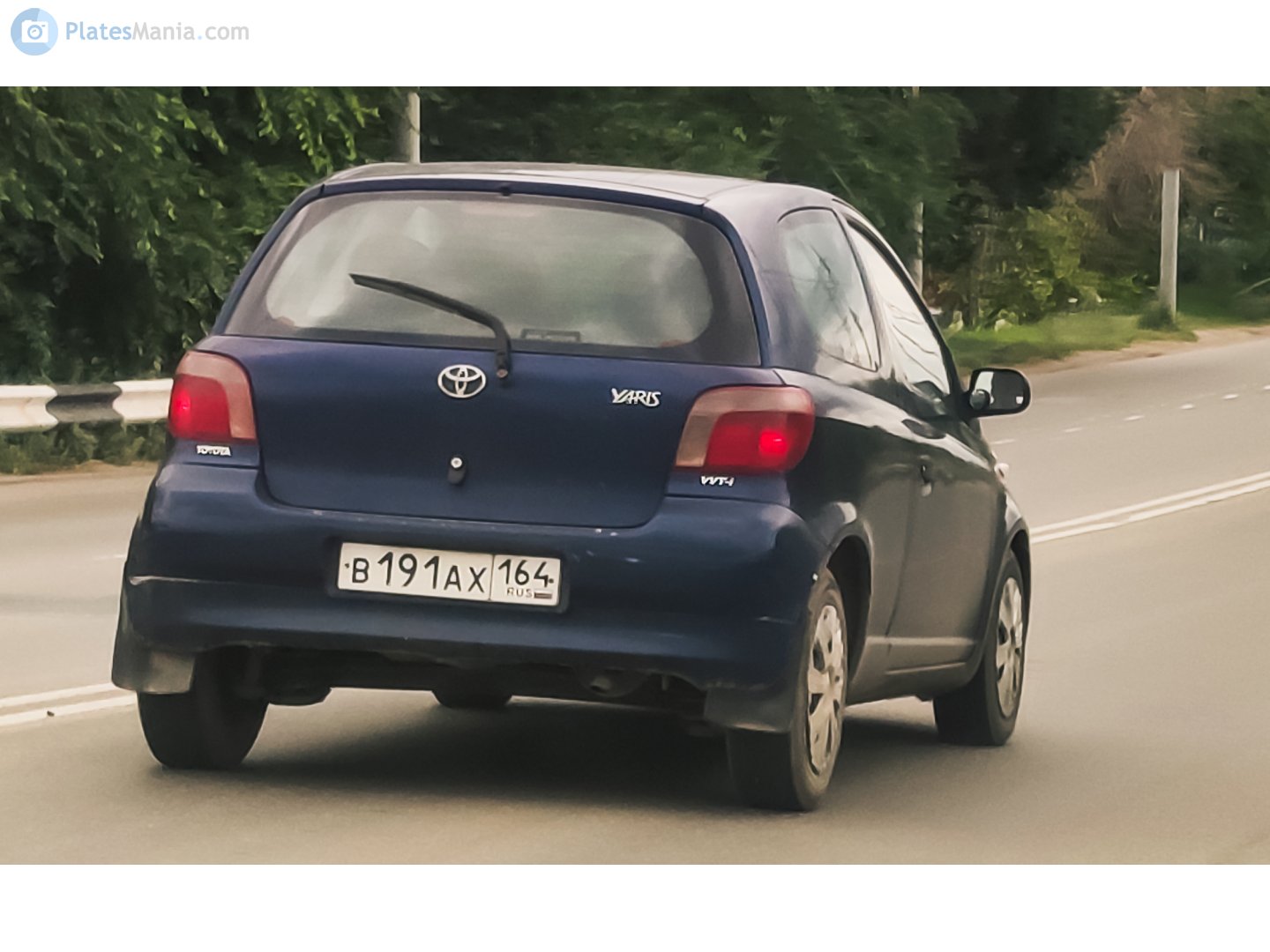 в 191 ах 164, Toyota Yaris 1st gen 3-door Hatch (XP10), 1999–2005