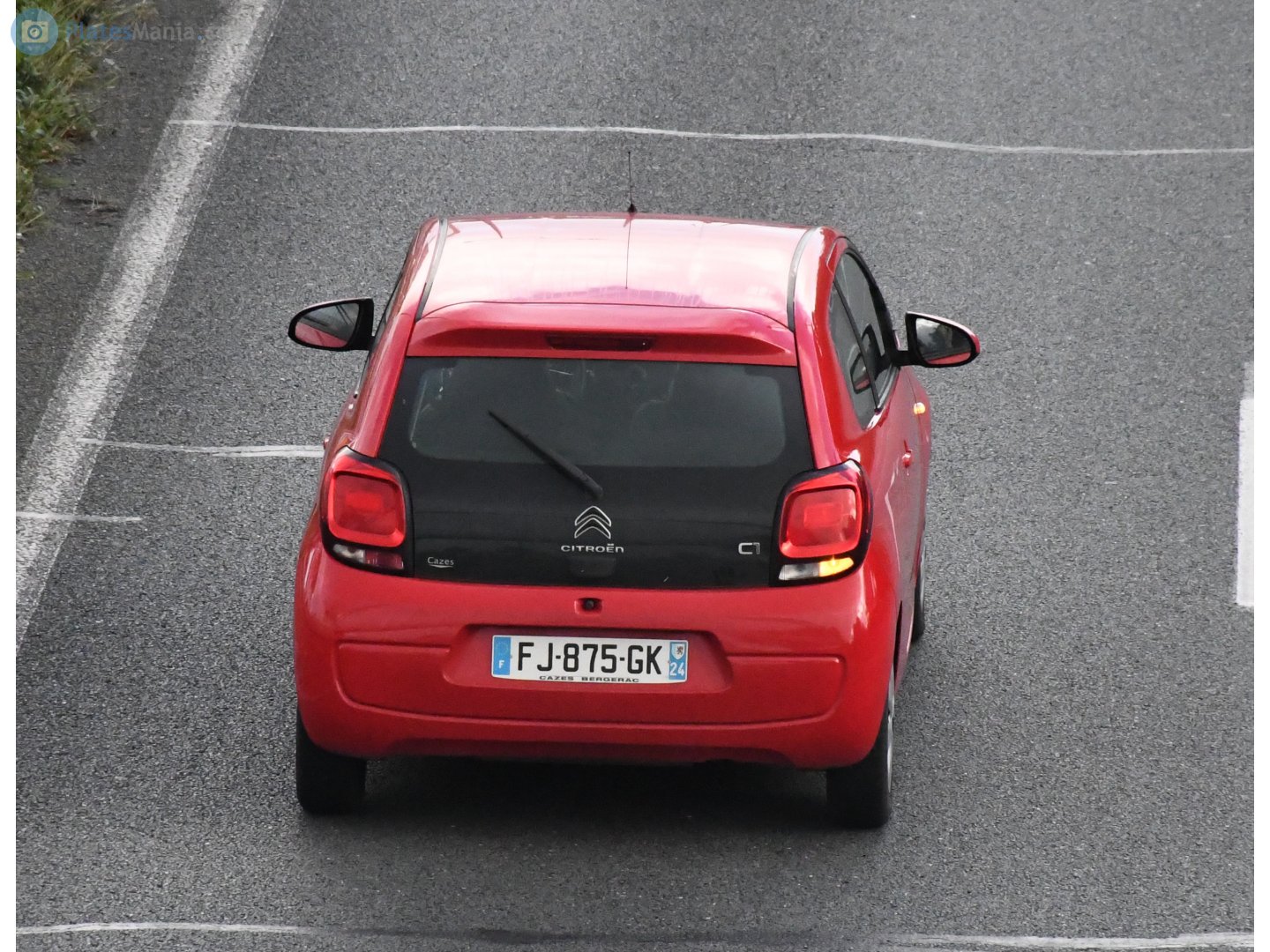 FJ-875-GK, Citroёn C1 2nd gen 3-door Hatch (B30), 2014–2022