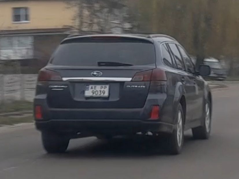 AE 9039 PP, Subaru Outback 4th gen (BR), 2009–2014