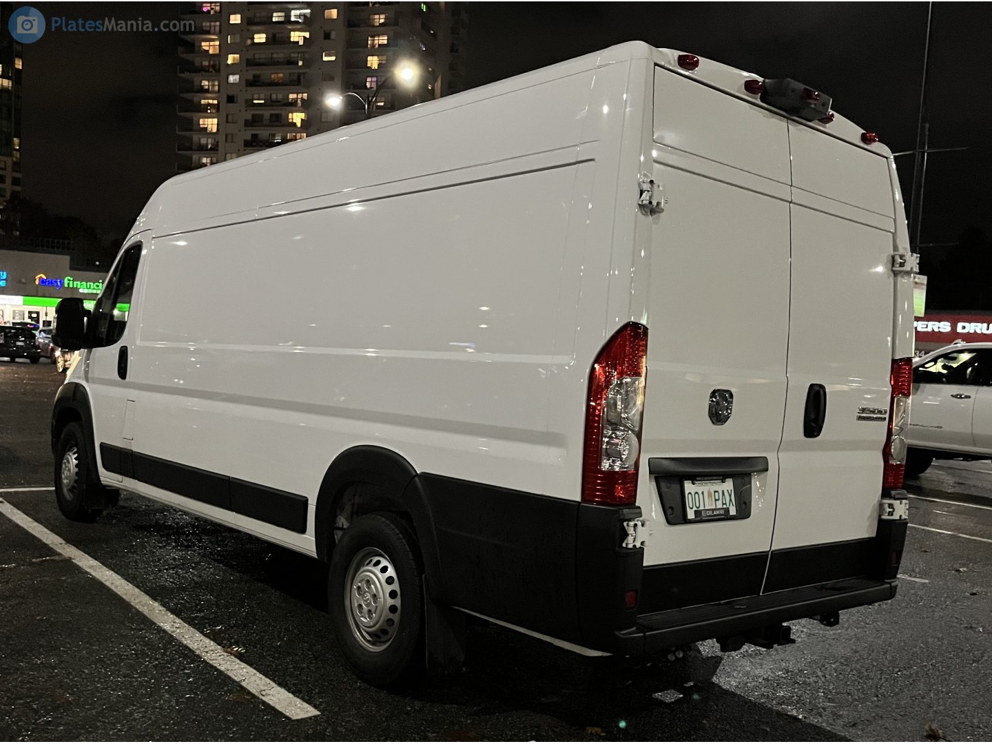 001 PAX, Ram ProMaster 1st gen Van (250/290/295), 2013–