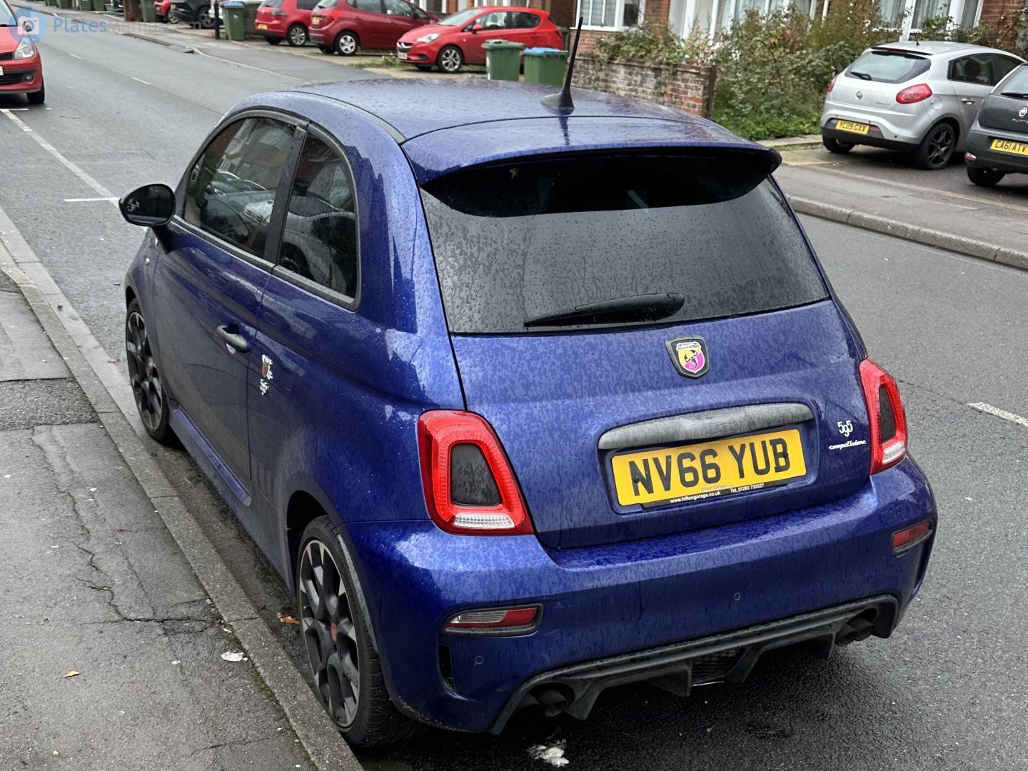 NV66YUB, Abarth 500/595/695 1st gen (312), facelift, 2016–