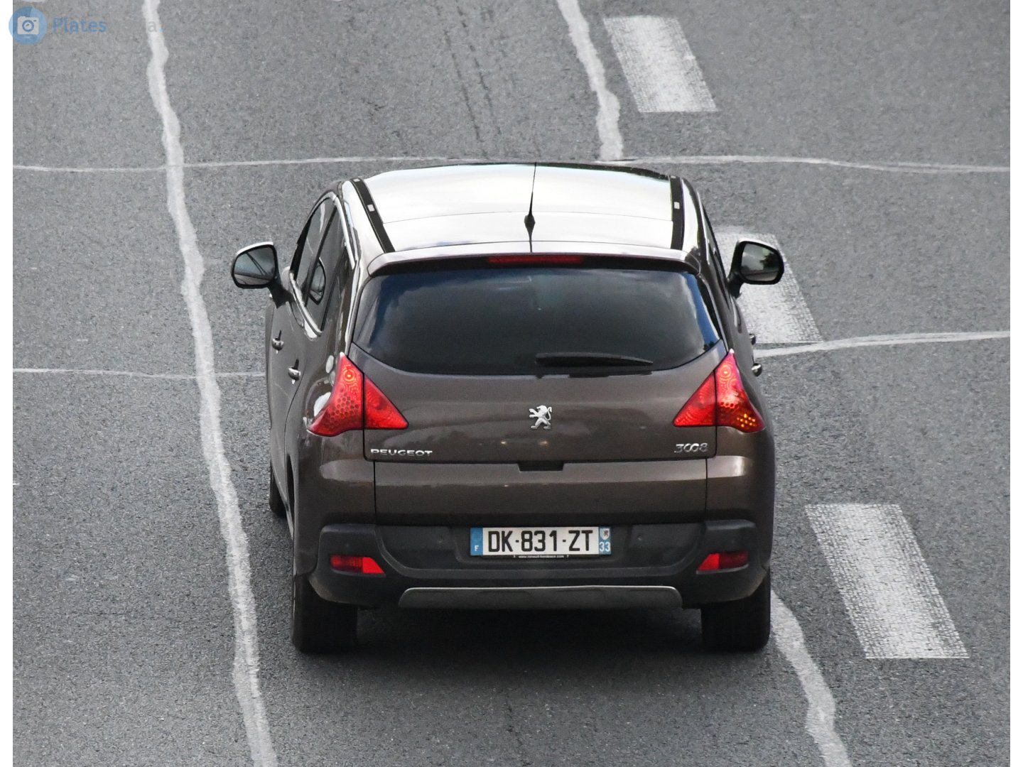 DK-831-ZT, Peugeot 3008 1st gen (T84; Global-market), 2009–2013