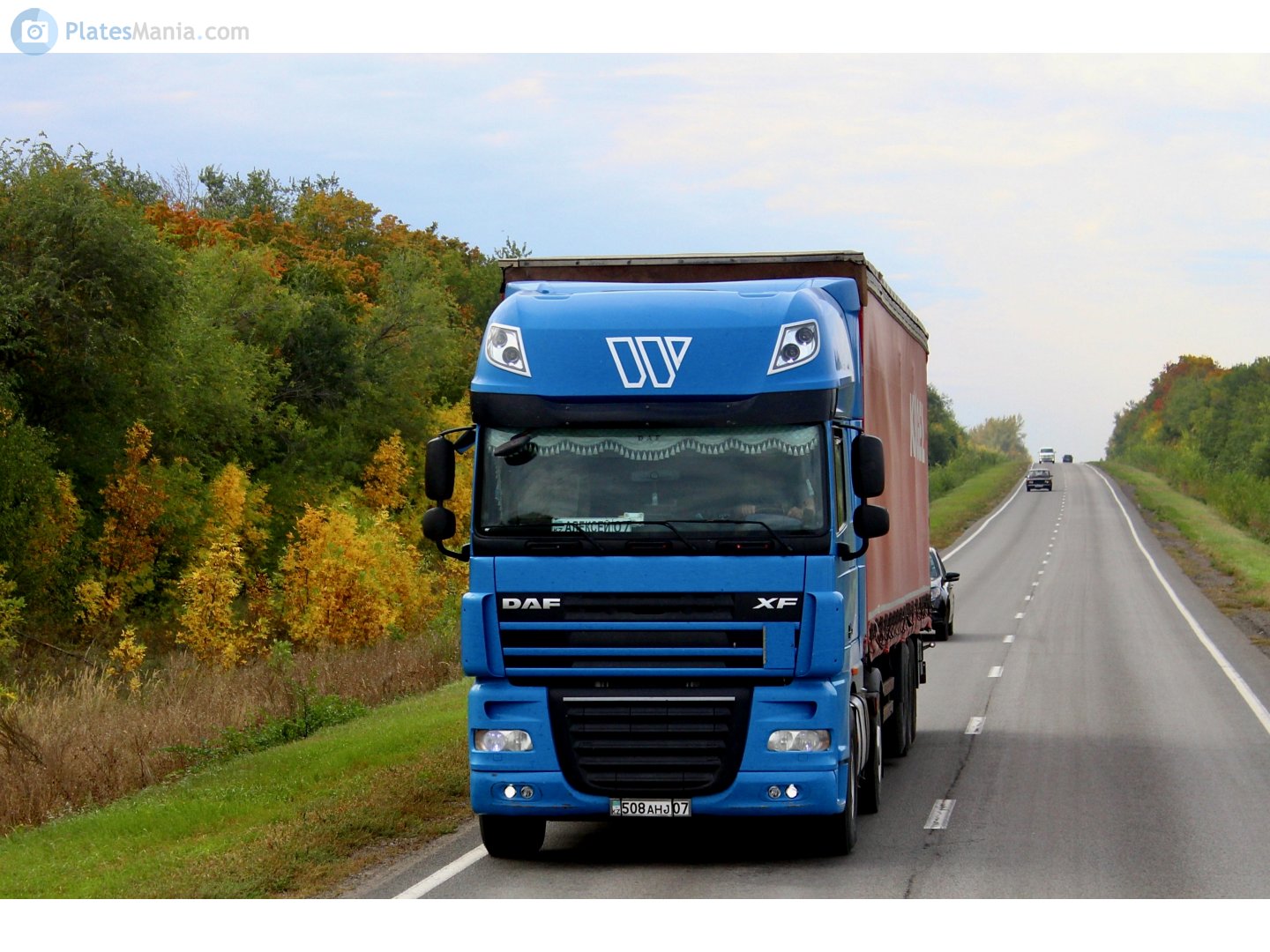 508 AHJ 07, DAF XF 3rd gen (XF105), 2006–2020