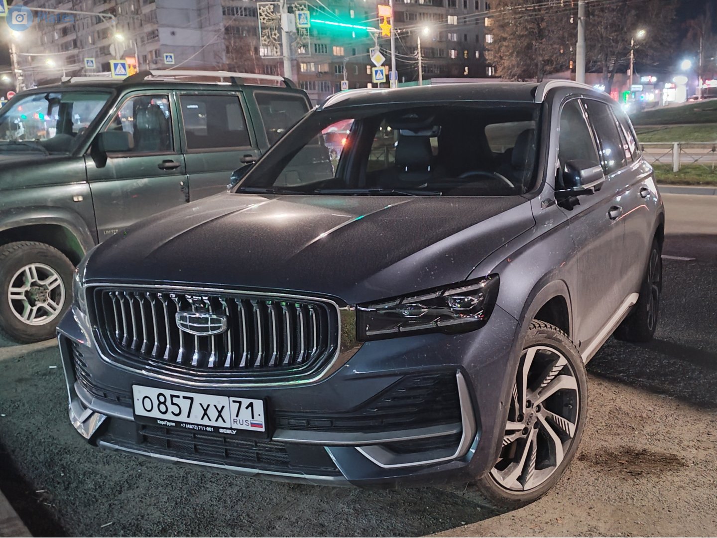 о 857 хх 71, Geely Monjaro 1st gen (KX11), 2021­–