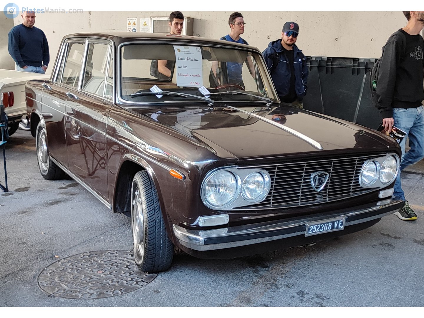VE 252368, Lancia Fulvia 1st gen Sedan (818), facelift, 1969–1972
