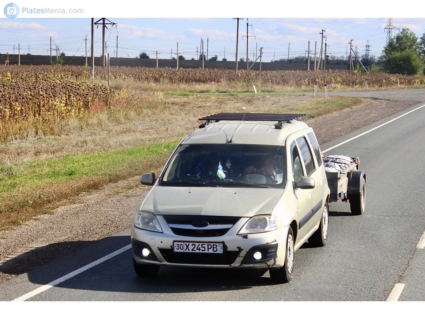 30 X 245 PB, Lada (VAZ) Largus 1st gen R90 (KS0/RS0), 2012­–2020