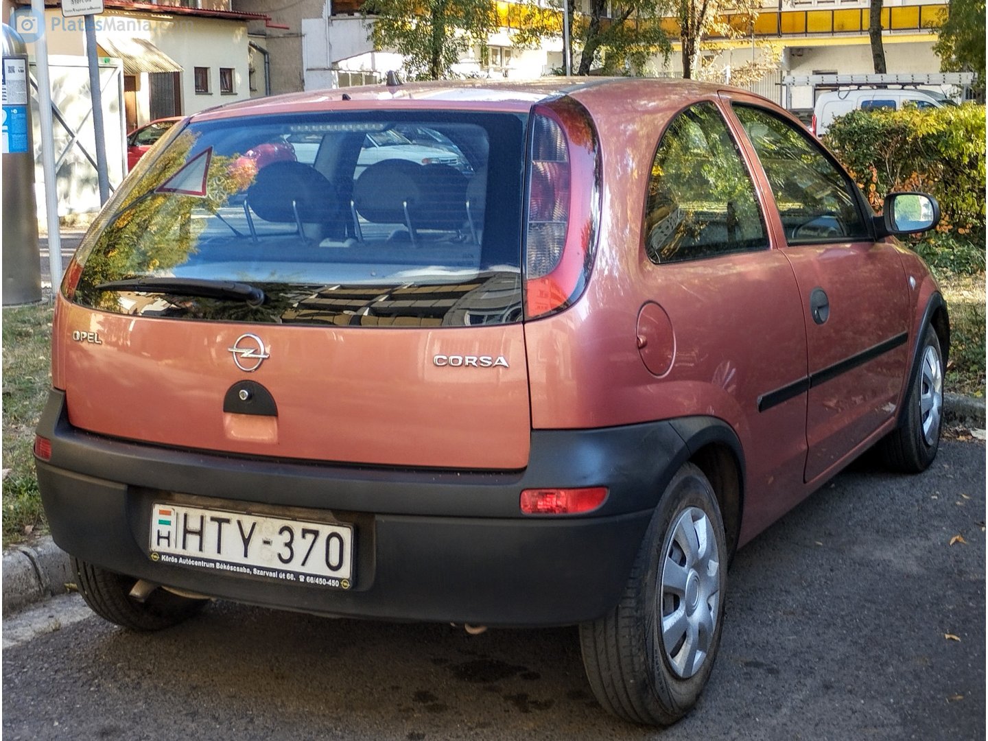 HTY-370, Opel Corsa 3rd gen 3-door Hatch (C; X01), 2000–2006