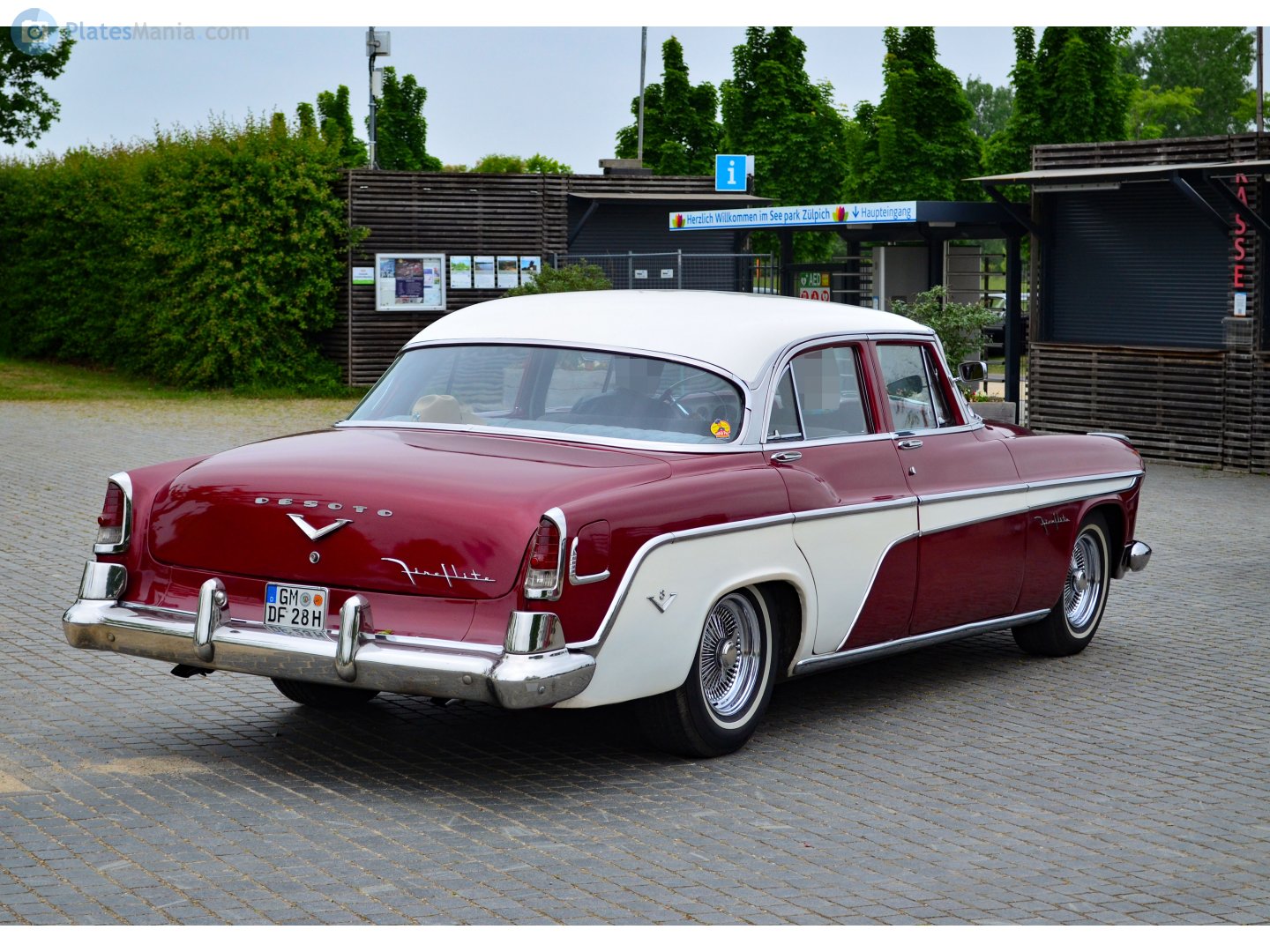 GM DF 28 H, DeSoto Fireflite 1st gen 1955 4-door Sedan (S21), 1954–1955