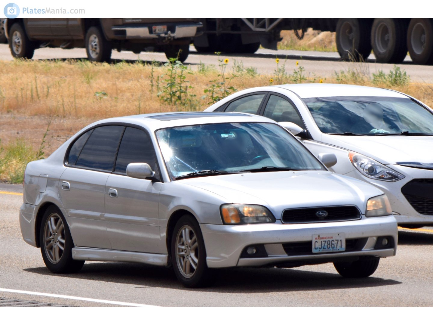 CJZ8671, Subaru Legacy 3rd gen Sedan (B4) (BE), 1998–2003