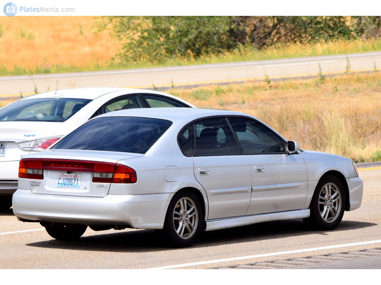 CJZ8671, Subaru Legacy 3rd gen Sedan (B4) (BE), 1998–2003
