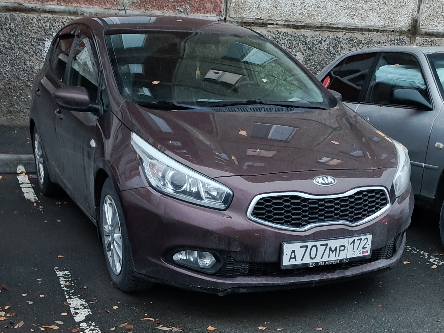 а 707 мр 172, Kia Ceed 2nd gen cee'd 5-door Hatch (JD), 2012–2018