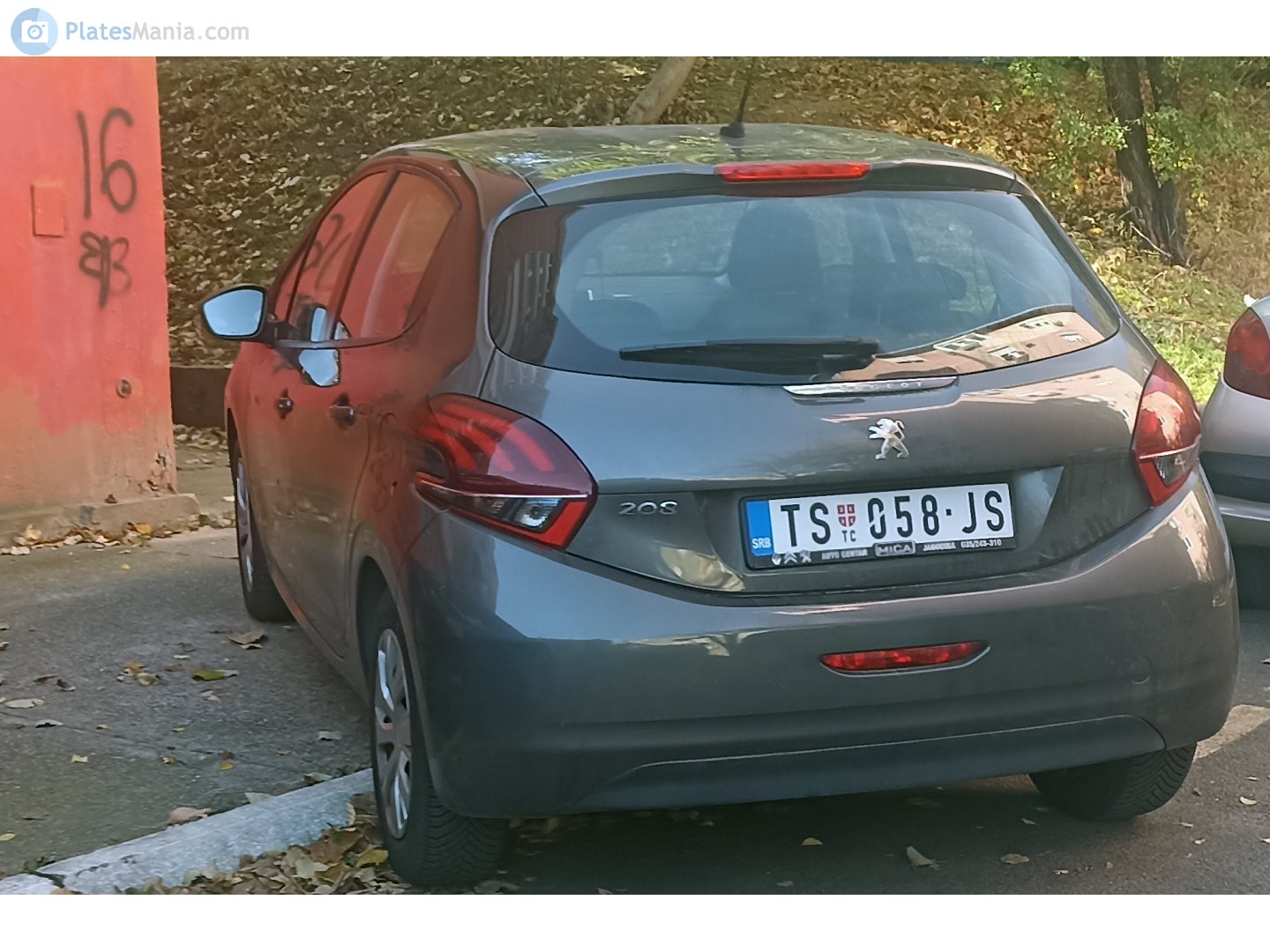 TS 058-JS, Peugeot 208 1st gen 5-door Hatch (A9), facelift, 2015–2020