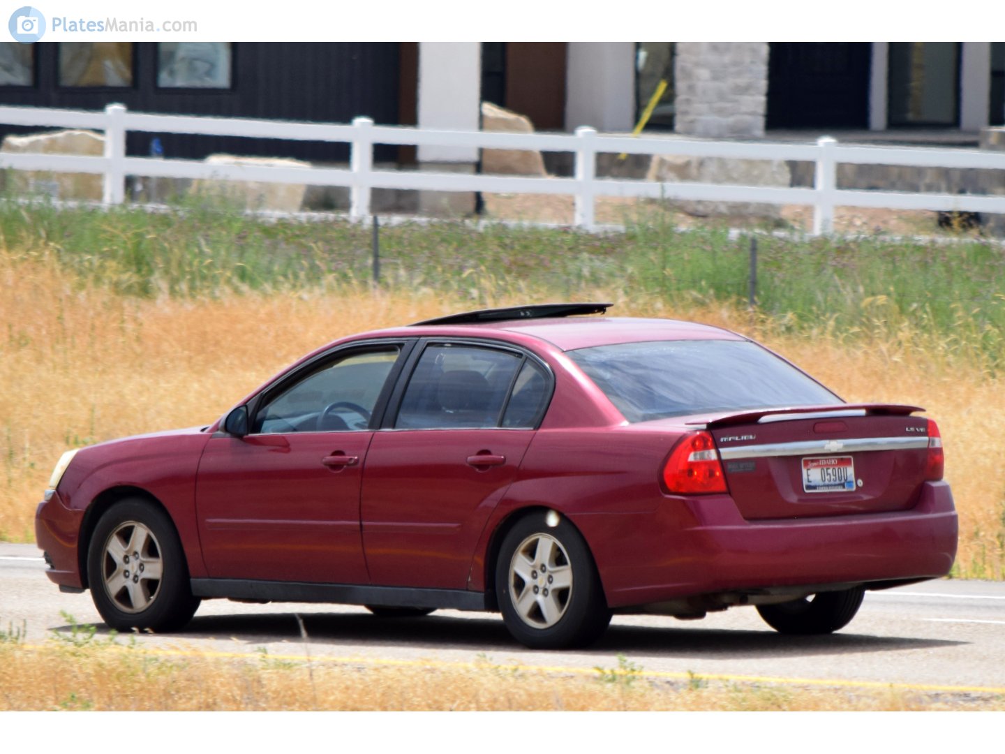 E 0590U, Chevrolet Malibu 3rd gen Sedan (GMX380), 2003–2008