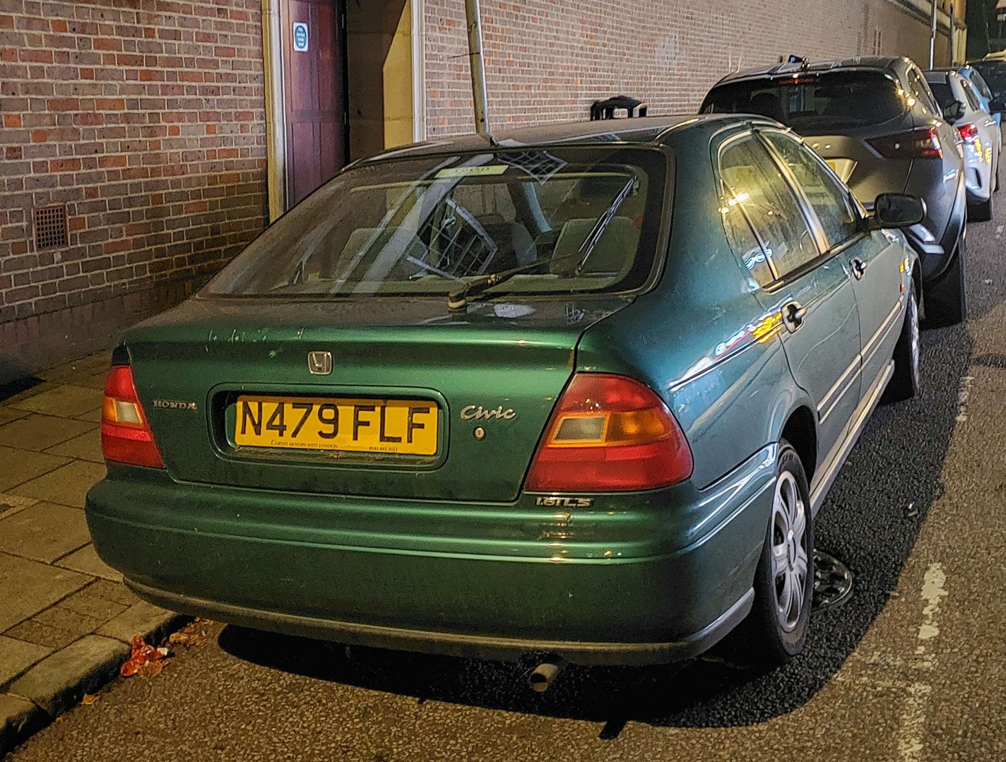 N479FLF, Honda Civic 6th gen Fastback (MA/MB; EU-market), 1995–2001