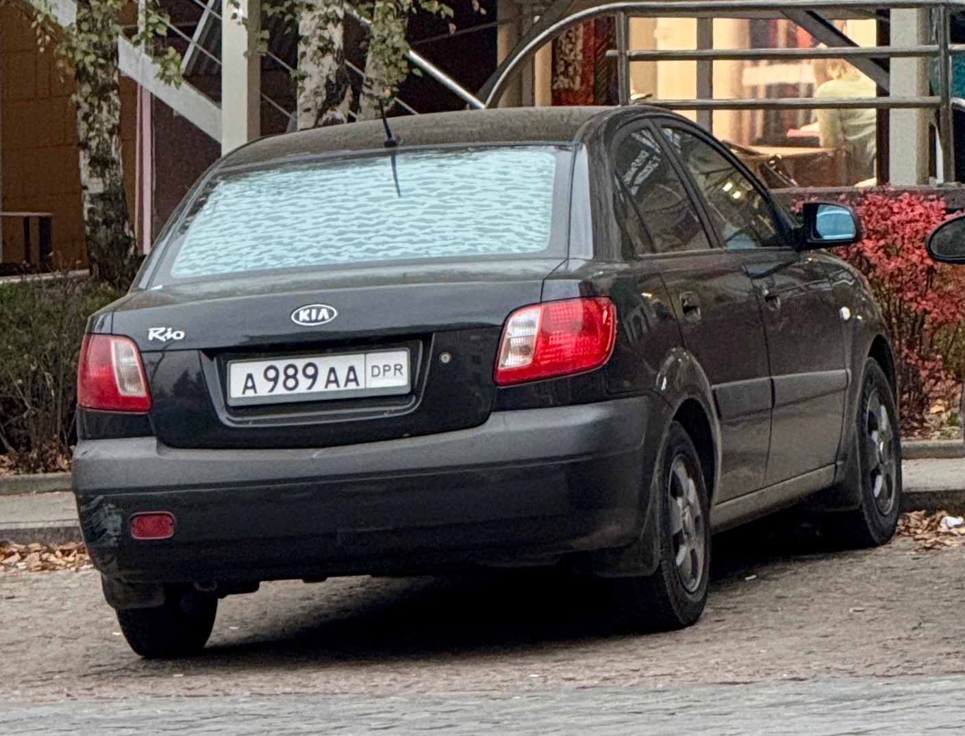 а 989 аа, Kia Rio 2nd gen Sedan (JB), 2005–2009